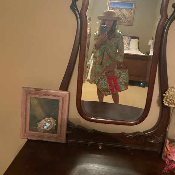 Matching beach cover up and bag - Picture 9 of 9